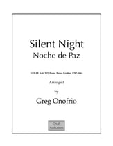 Silent Night/Noche de Paz SATB choral sheet music cover